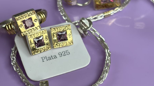 Aros enchapados en oro 18K - Plata y oro 925 ( POR UNIDAD)