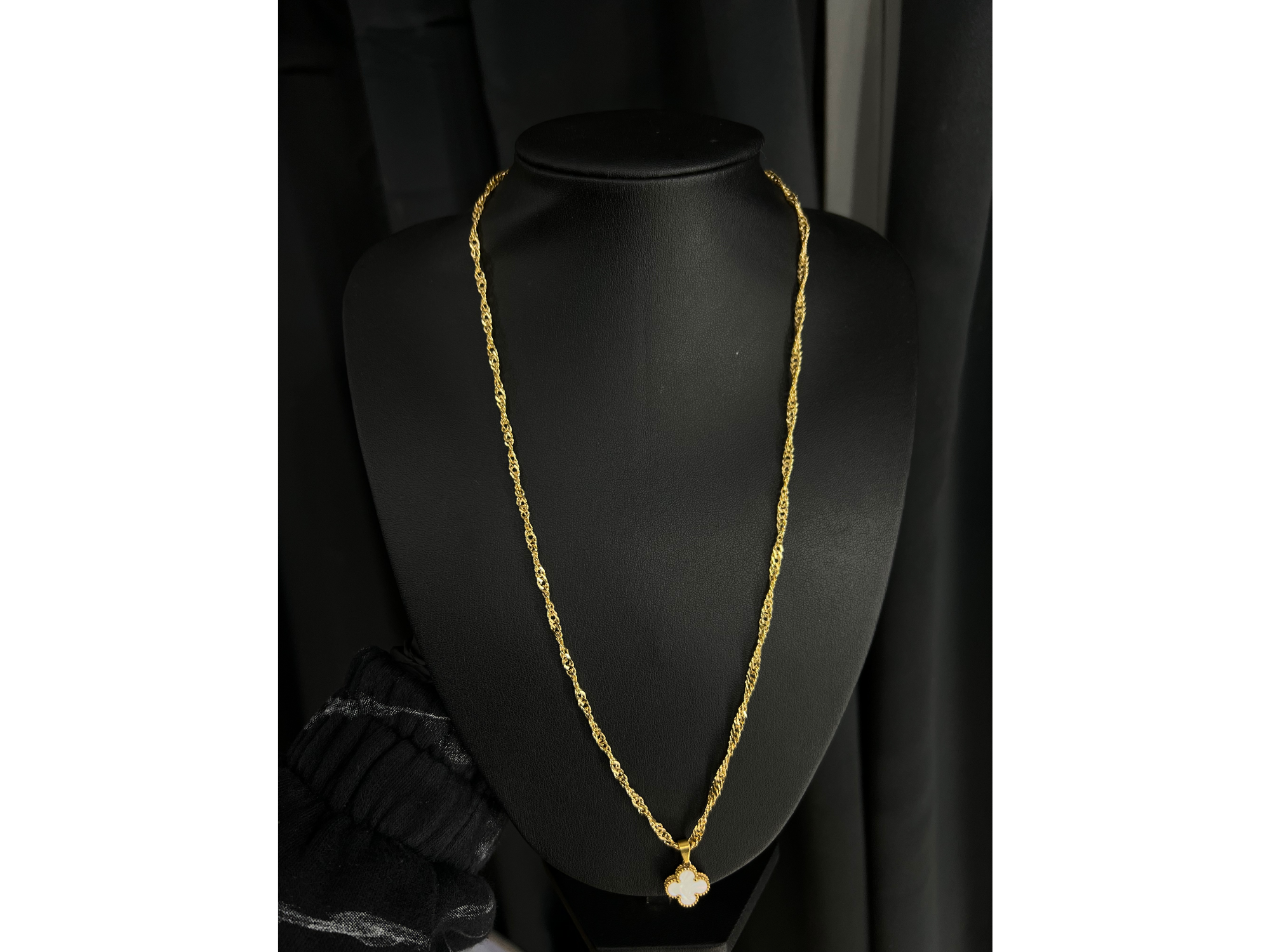 Cadena Singapur 60CM + Dije Van Cleef