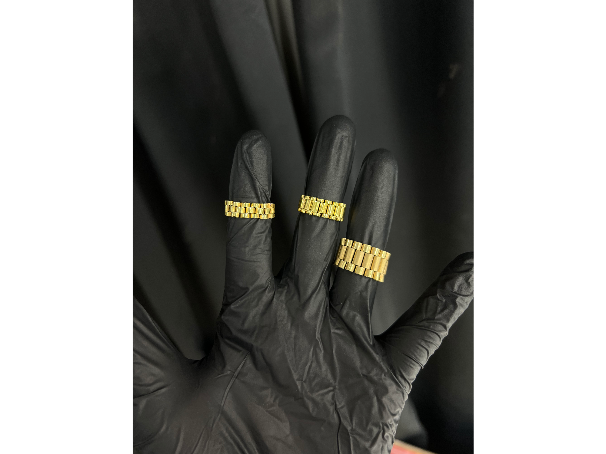 Anillos Rolex - Oro Bajo - Bañados en Oro Fino