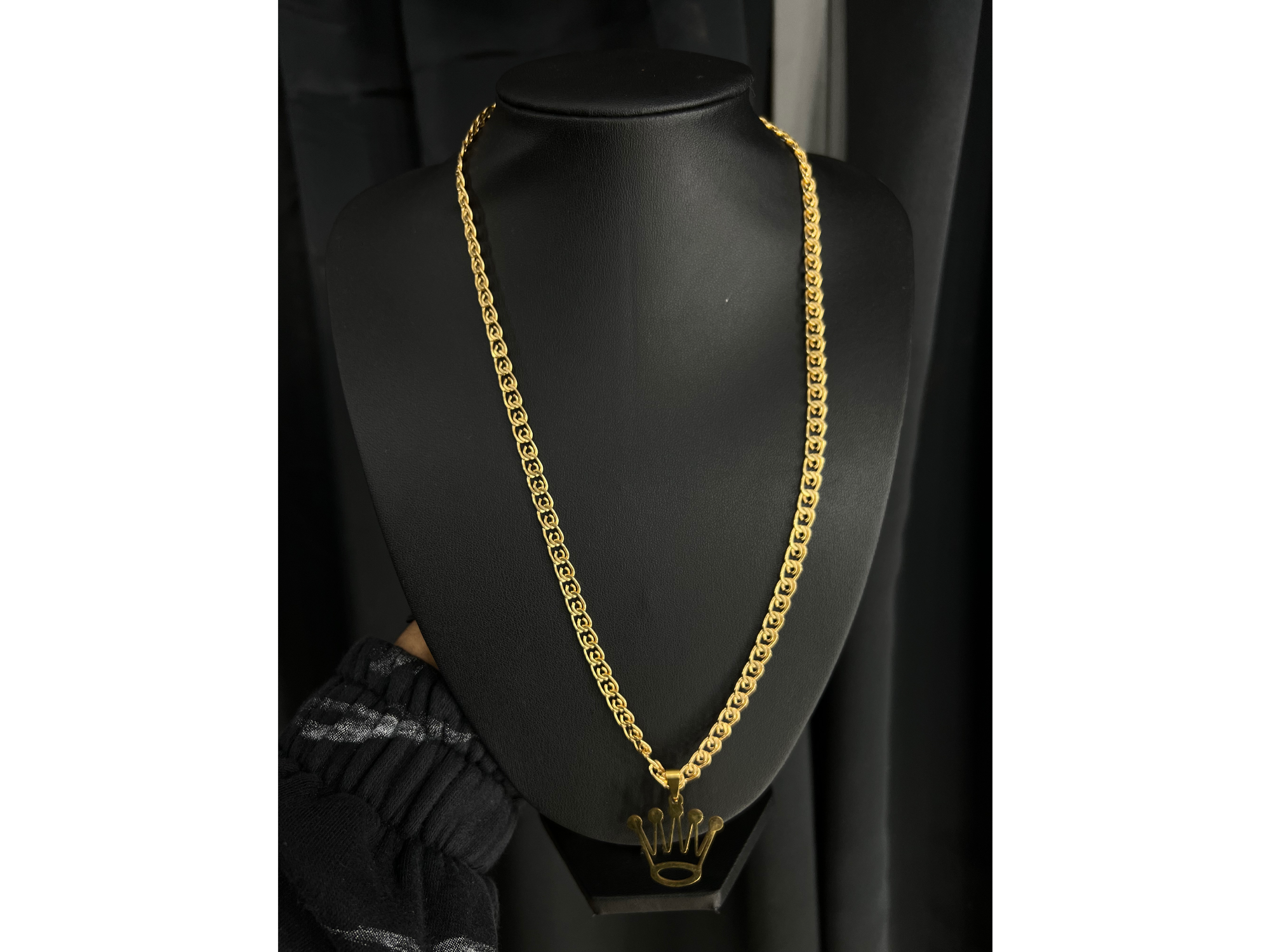 Cadena Juliana 60CM + Dije Rolex Corona