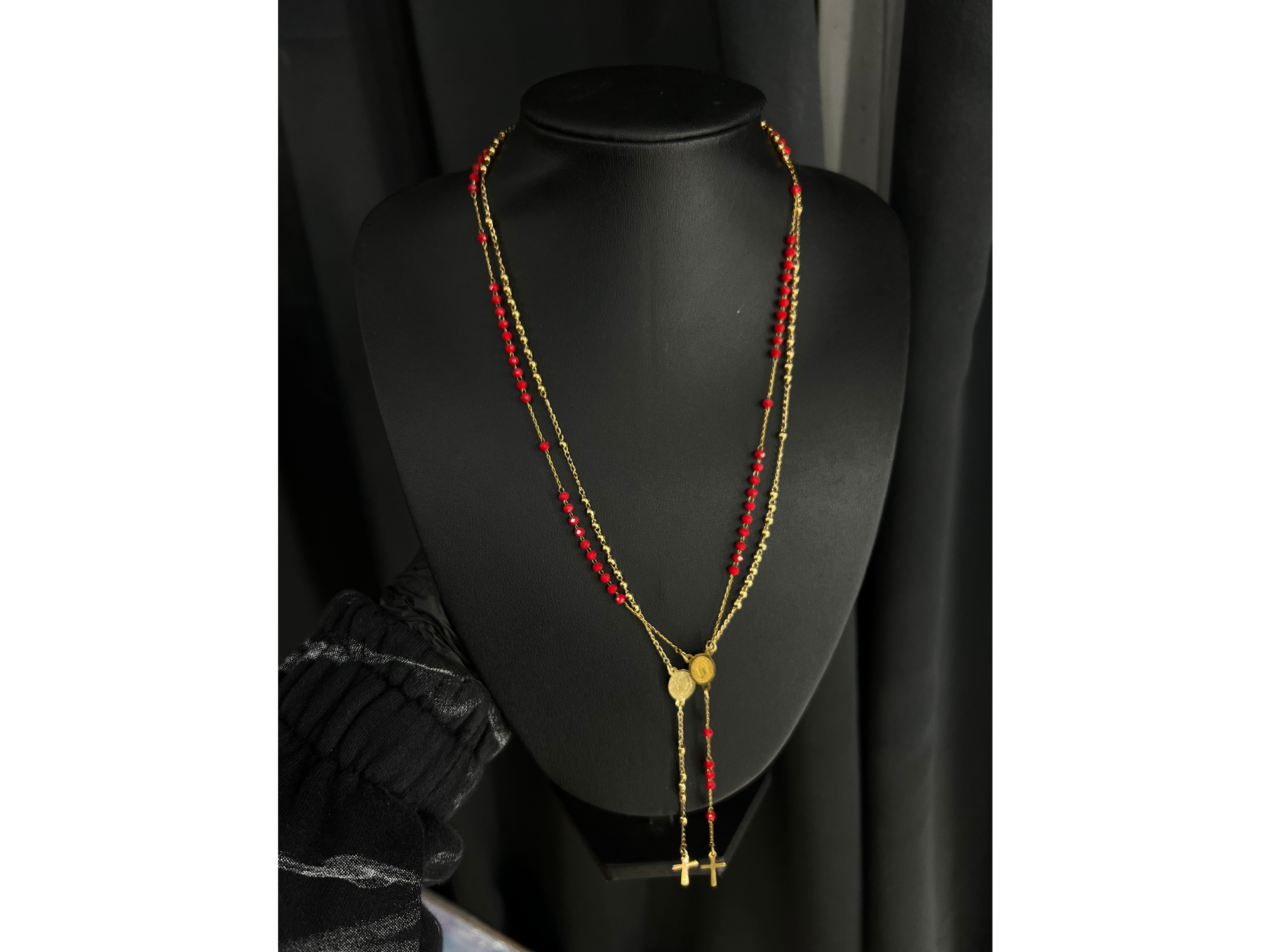 Rosario enchapado - 50CM