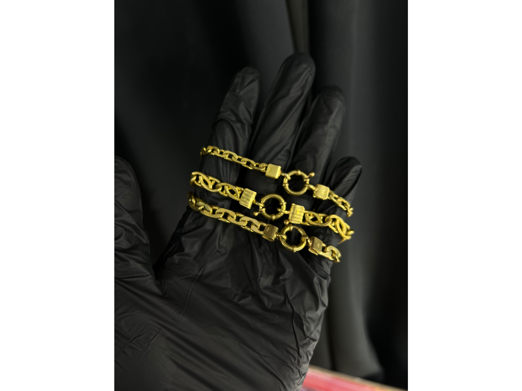 Pulsera Juliana - Oro Bajo - Cierre Marinero