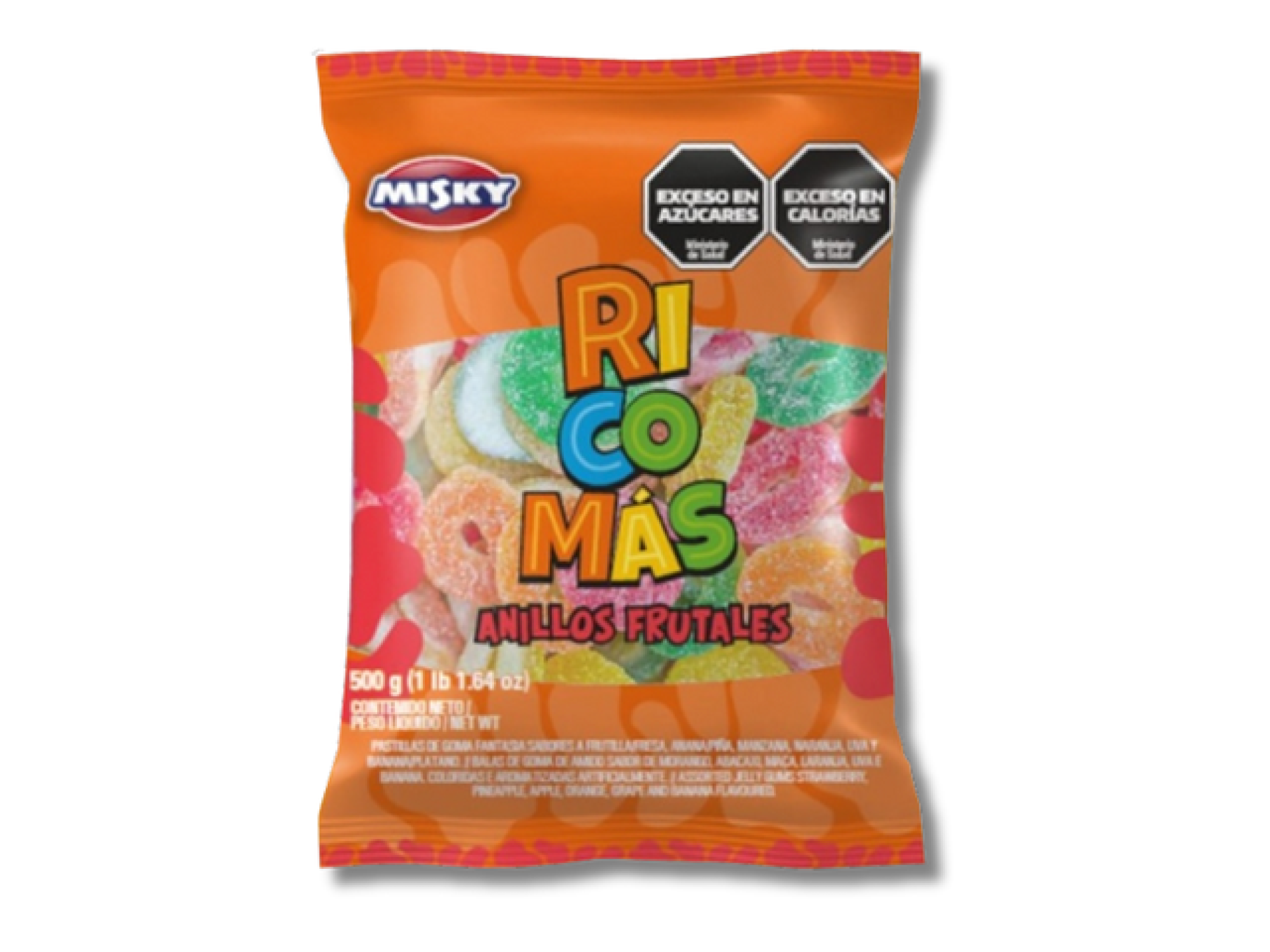 GOM. RICOMAS ANILLOS FRUTALES 6X500G