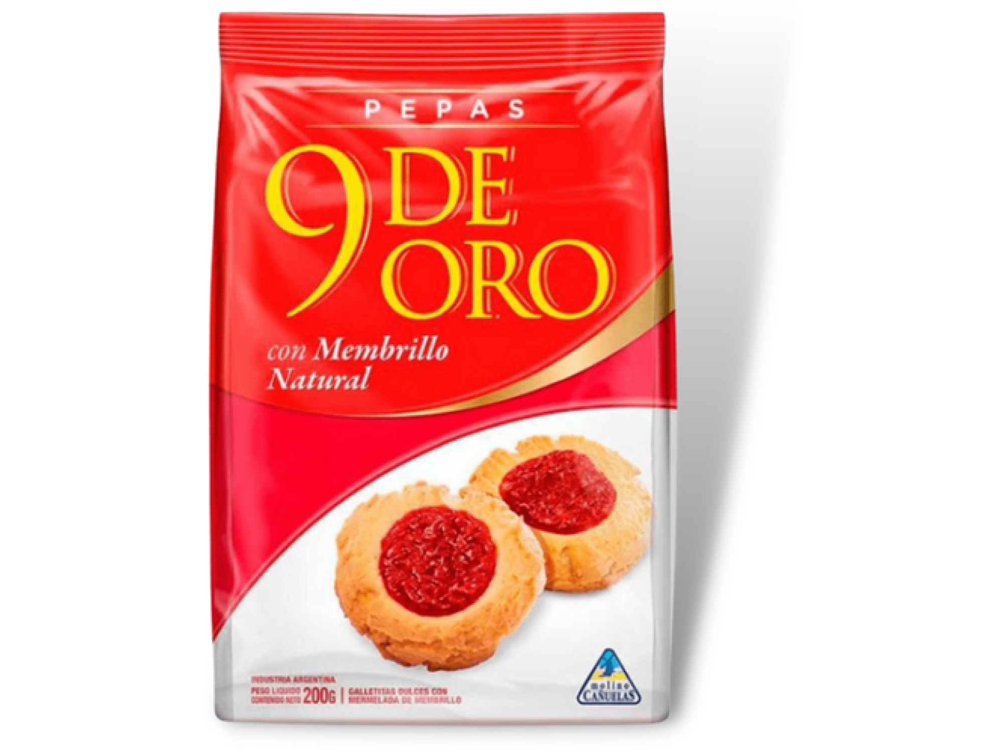 GALL. 9 DE ORO PEPAS MEMBRILLO 16X200g