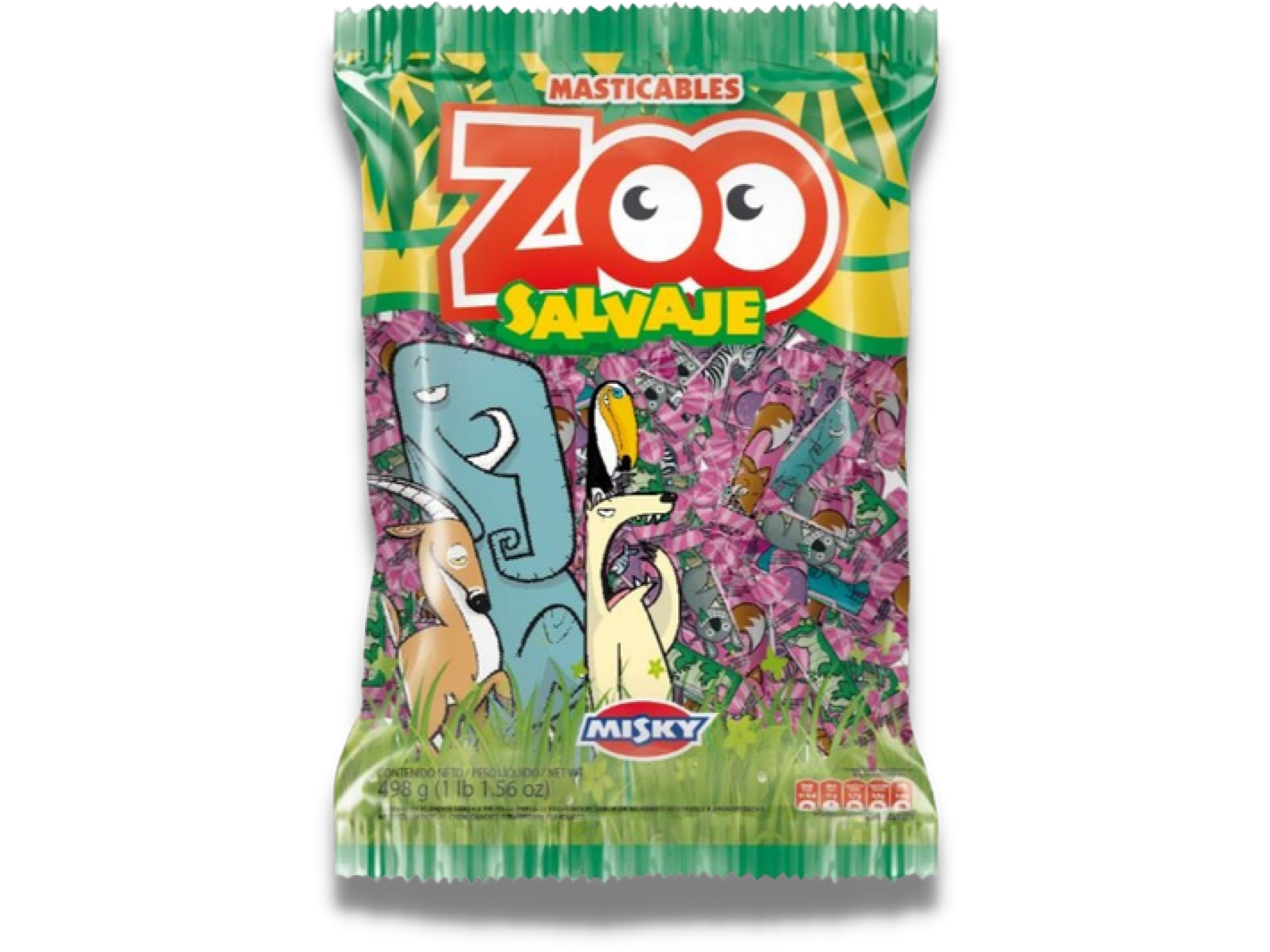 CAR. MISKY ZOO SALVAJE 12x498x151u.