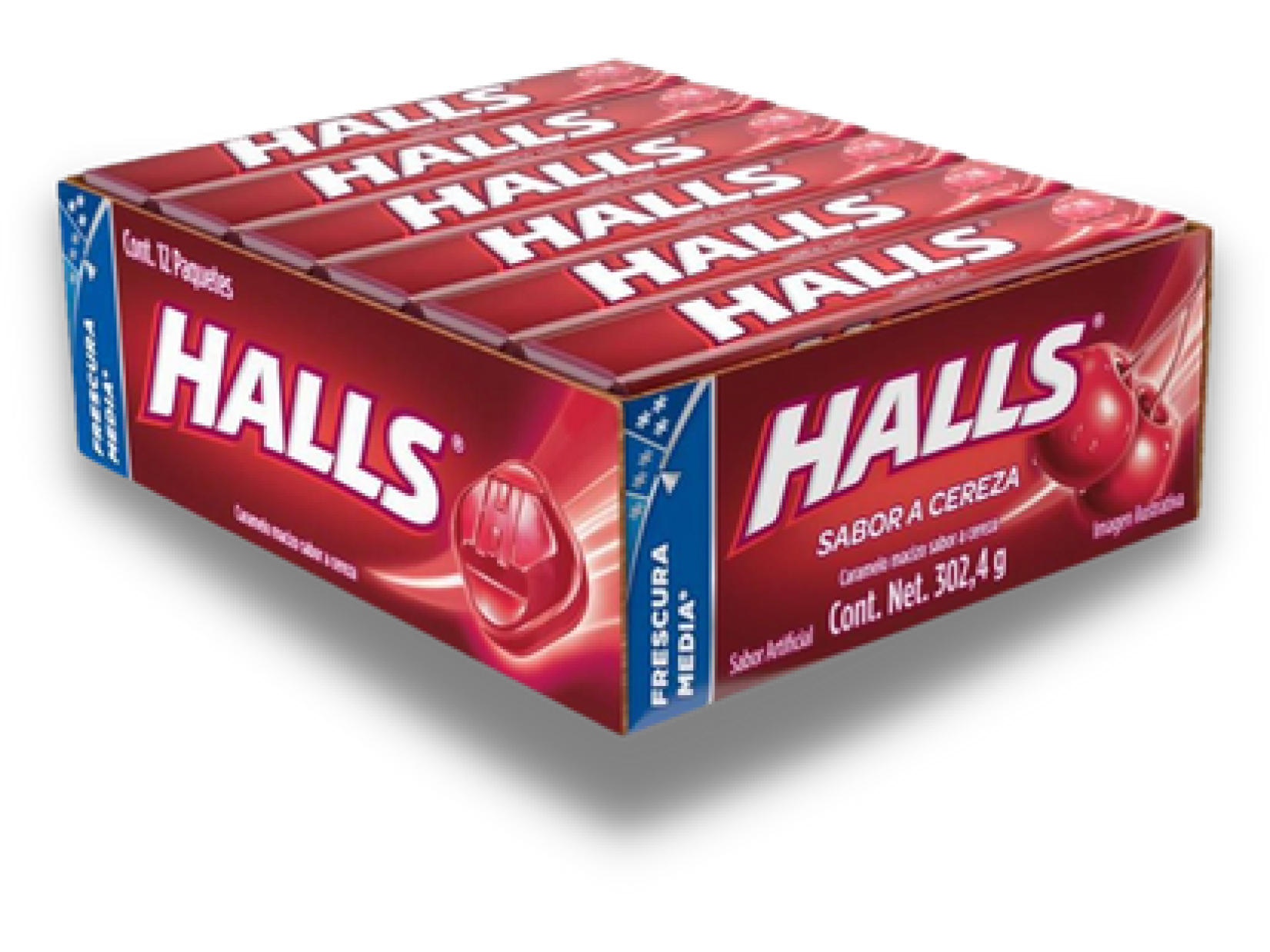 PAST. HALLS CHERRY  24x12x28g