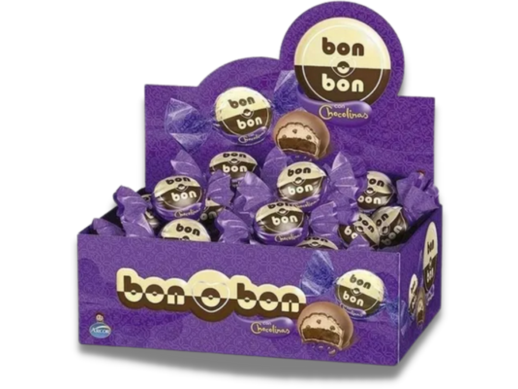 CHOC. BOMB.BON O BON CHOCOLINAS 16x18x15g
