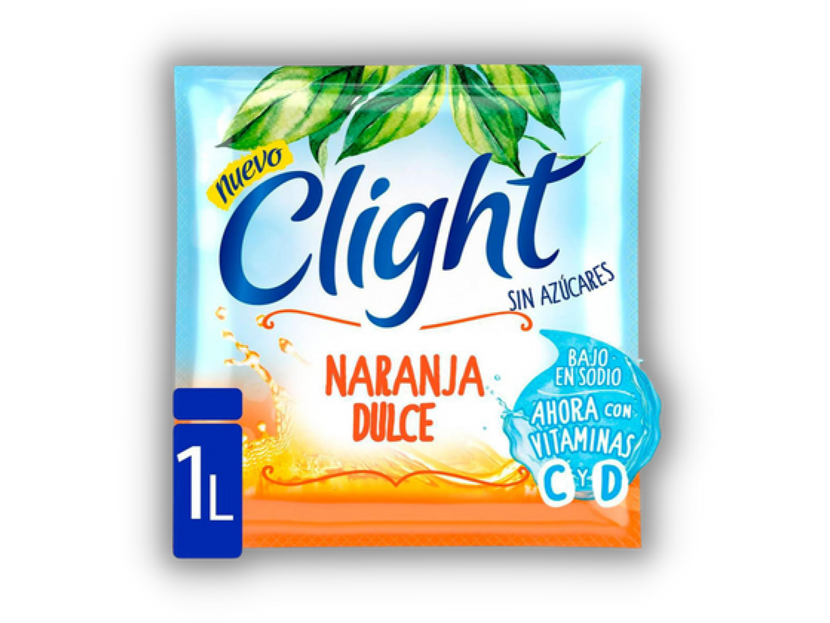 JUGO CLIGHT NARANJA DULCE 16x20x8g