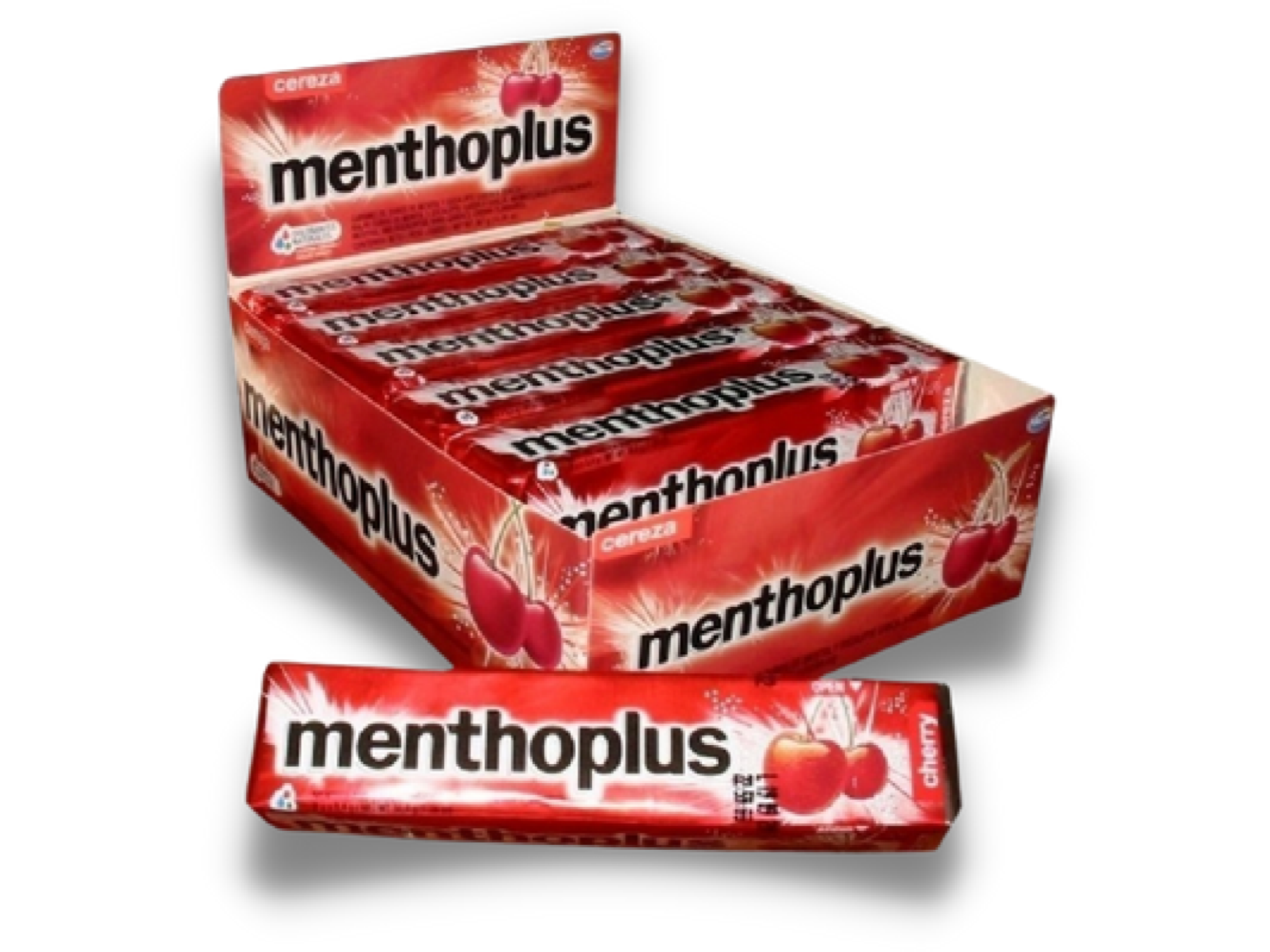 PAST. MENTHOPLUS CHERRY 12X12X29.4g de COLMERA
