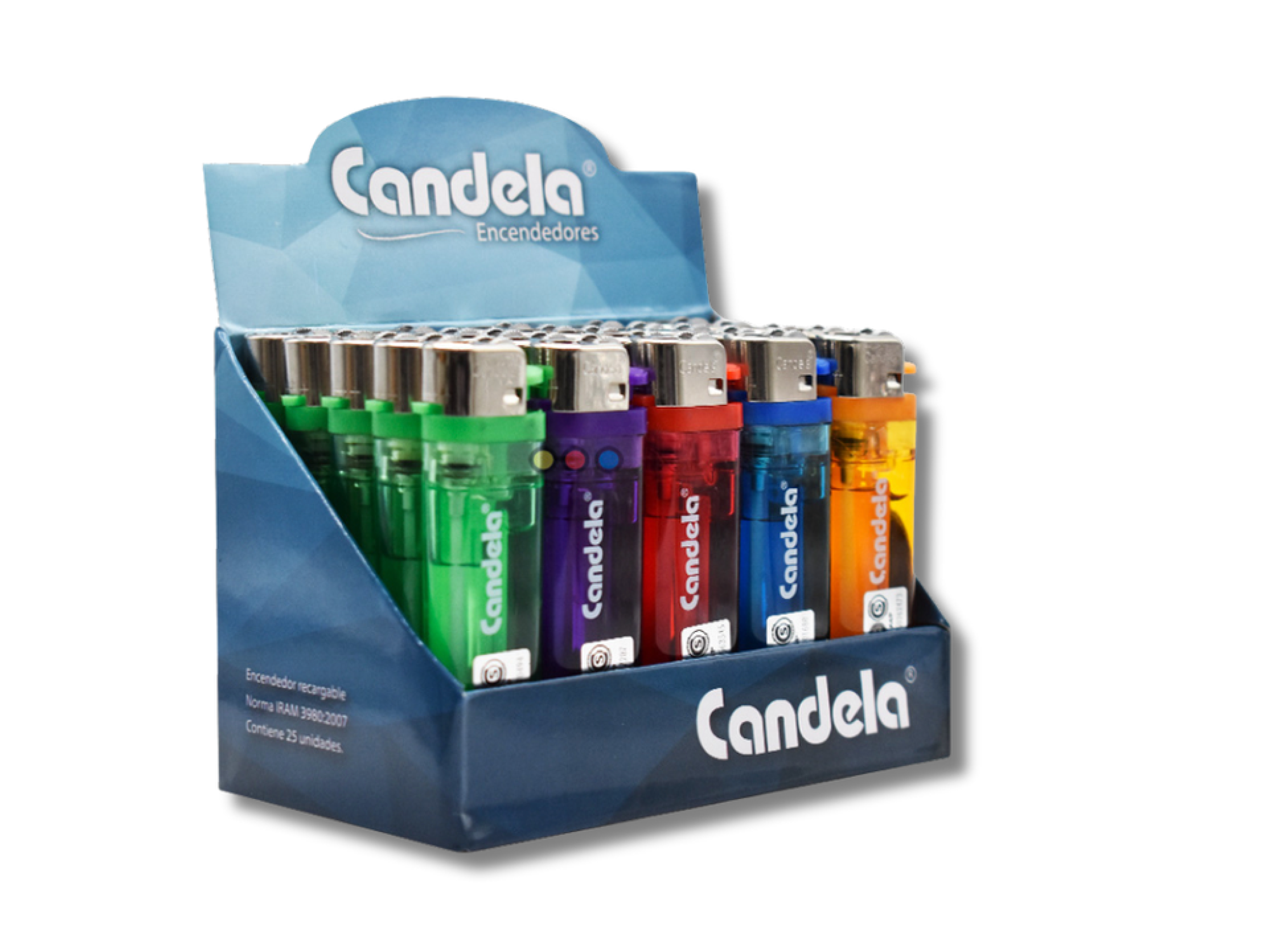 ENC. CANDELA CLASICO TRANSPARENTE 40X25U