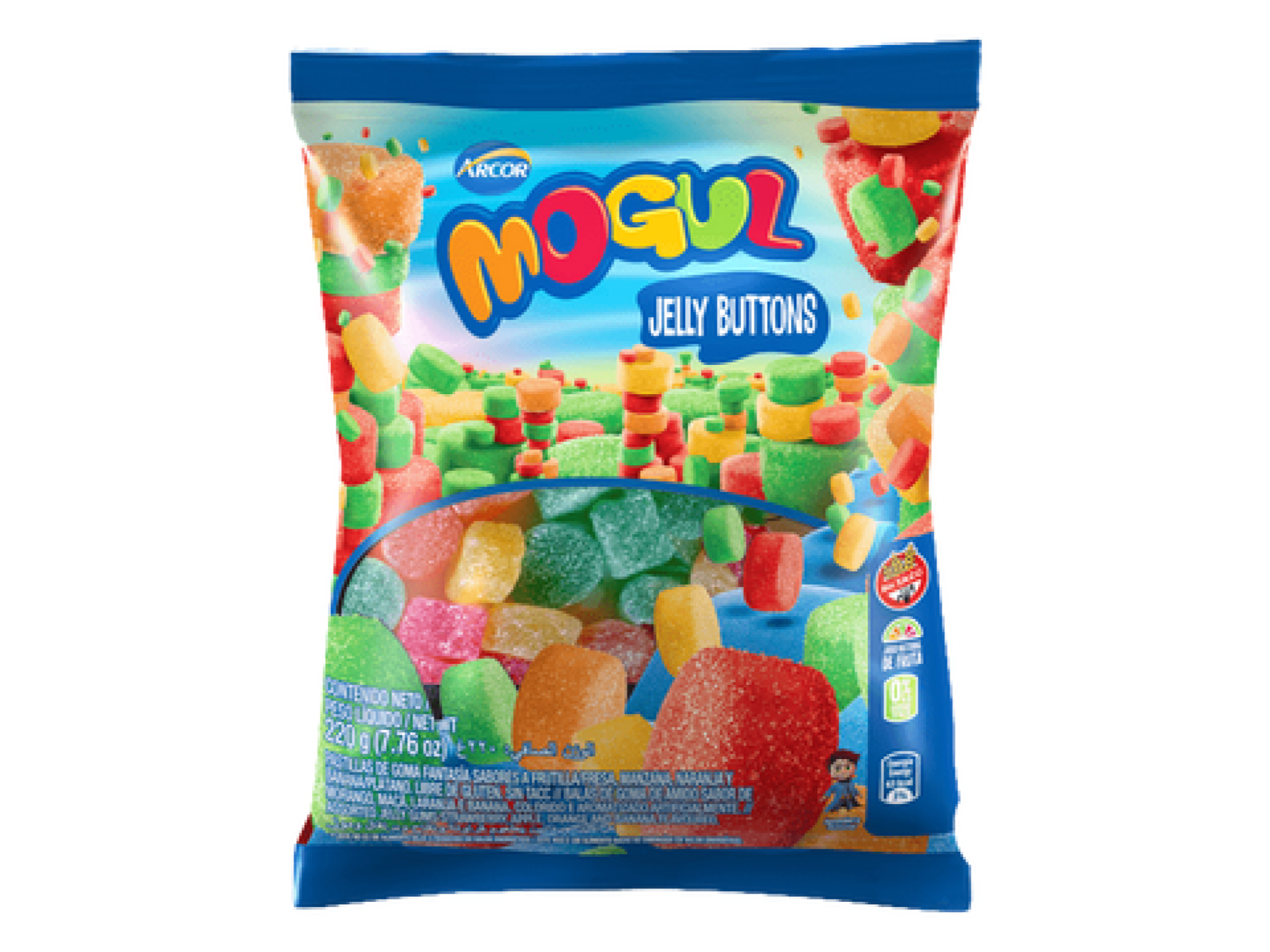 GOM. MOGUL JELLY BUTTON 6X1KG
