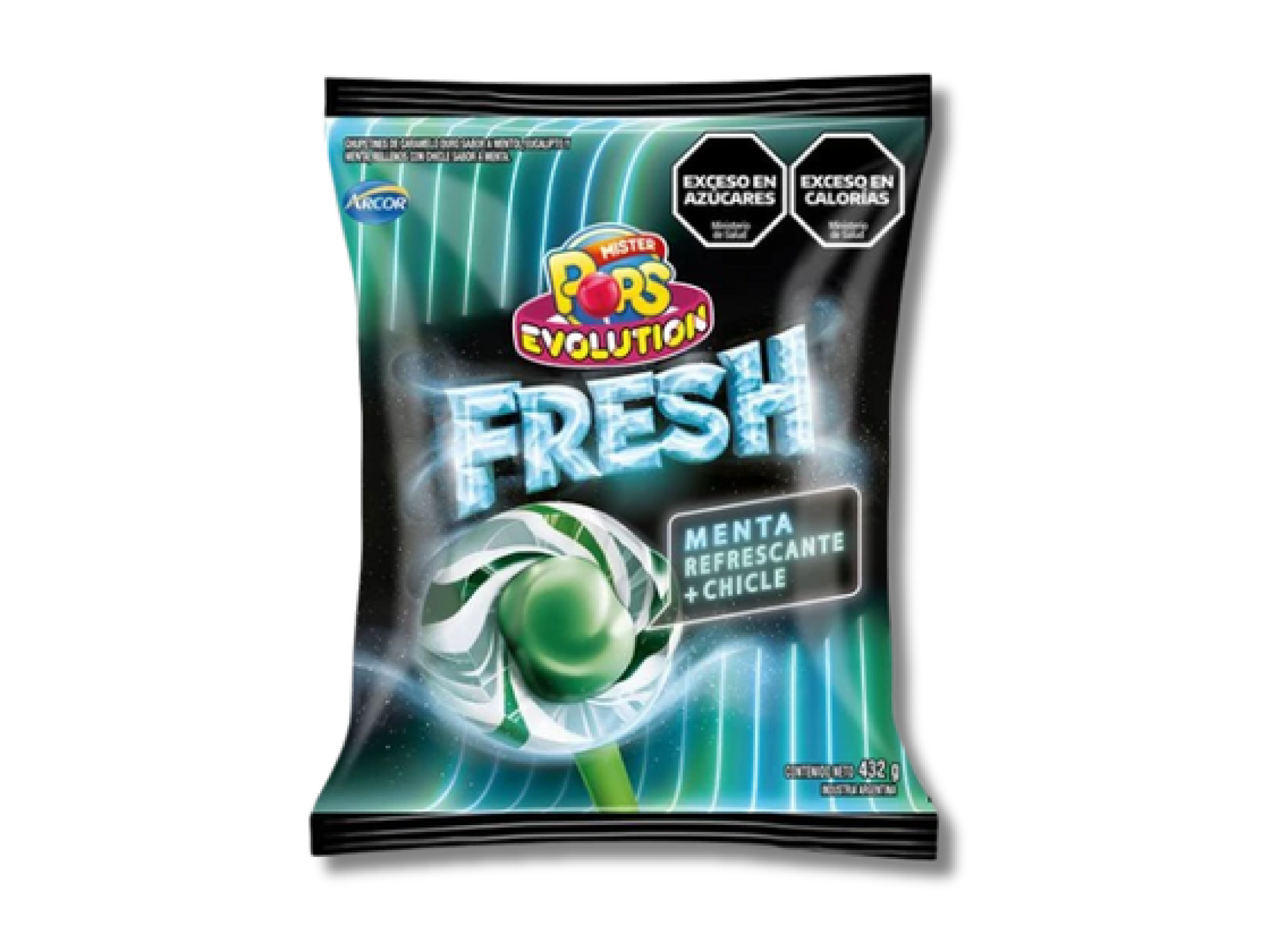 CHUP. MR POPS EVOLUTION FRESH 12x24x18g
