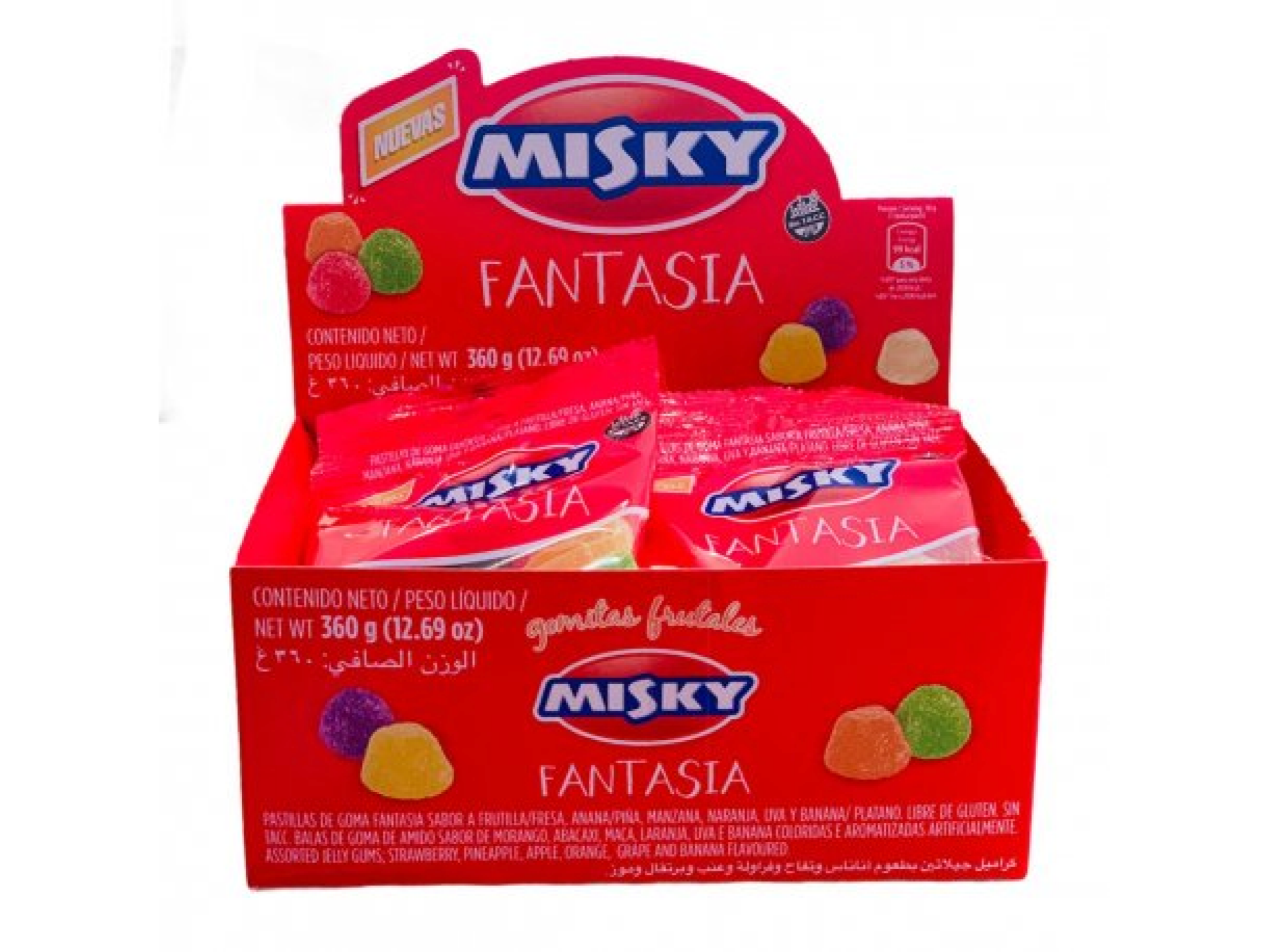 GOM. MISKY FANTASIA 12x12x30g