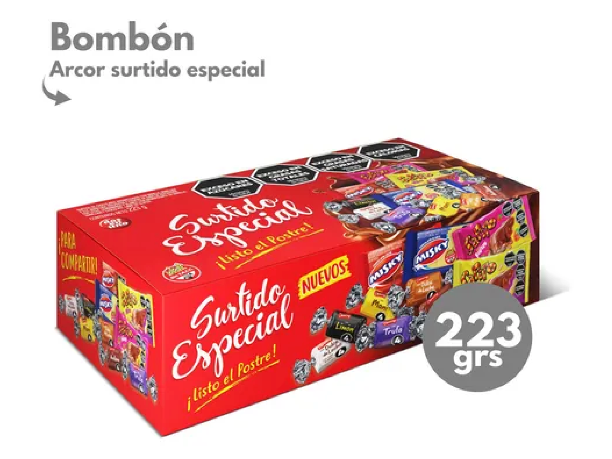CHOC. LIA SURTIDO ESPECIAL 30X223G