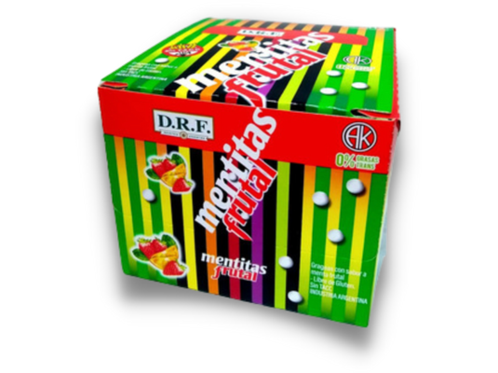 PAST. MENTITAS LACASA FRUTAL 12X12X26g