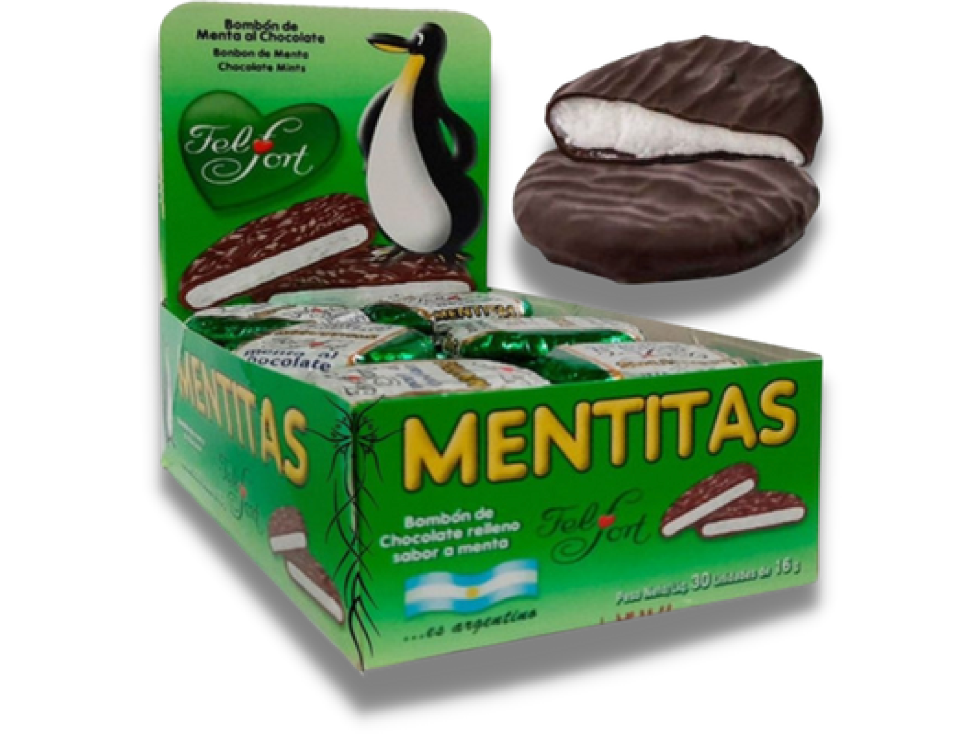 CHOC. BOC. FELFORT MEDALLON MENTA 12x30x16g