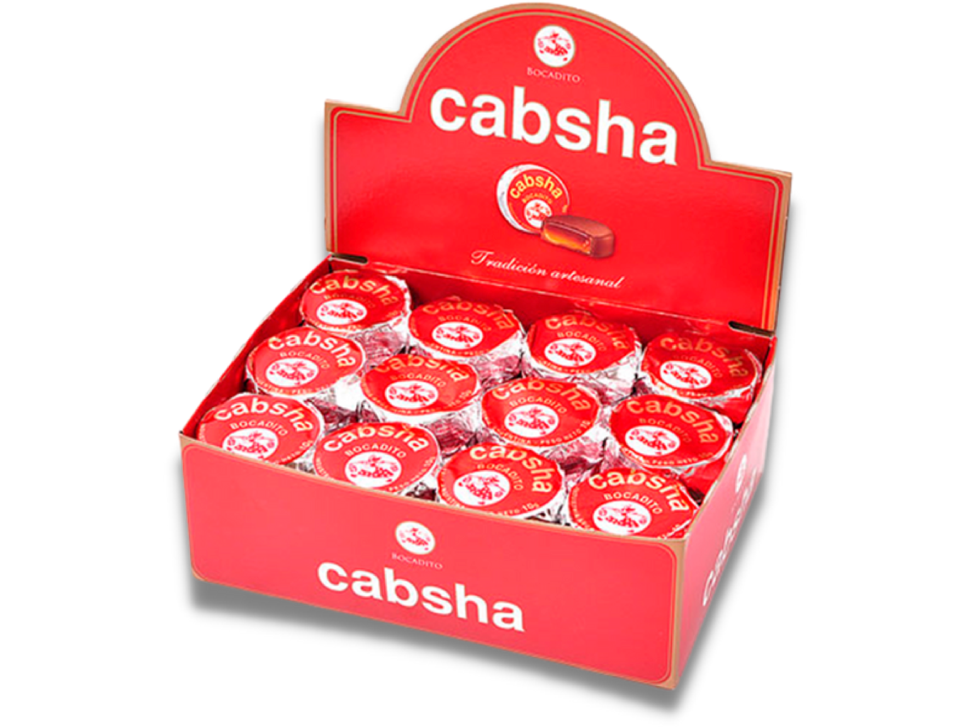CHOC. BOC. CABSHA NEGRO 24x48x10g