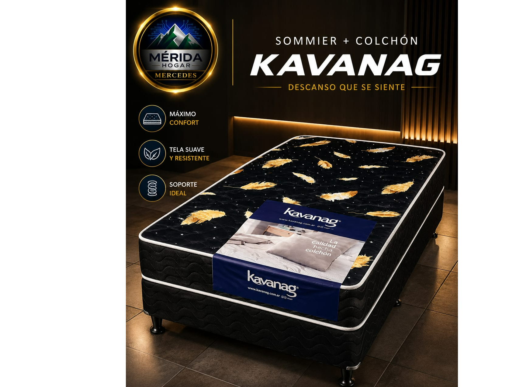 Colchón + Sommier Kavanag