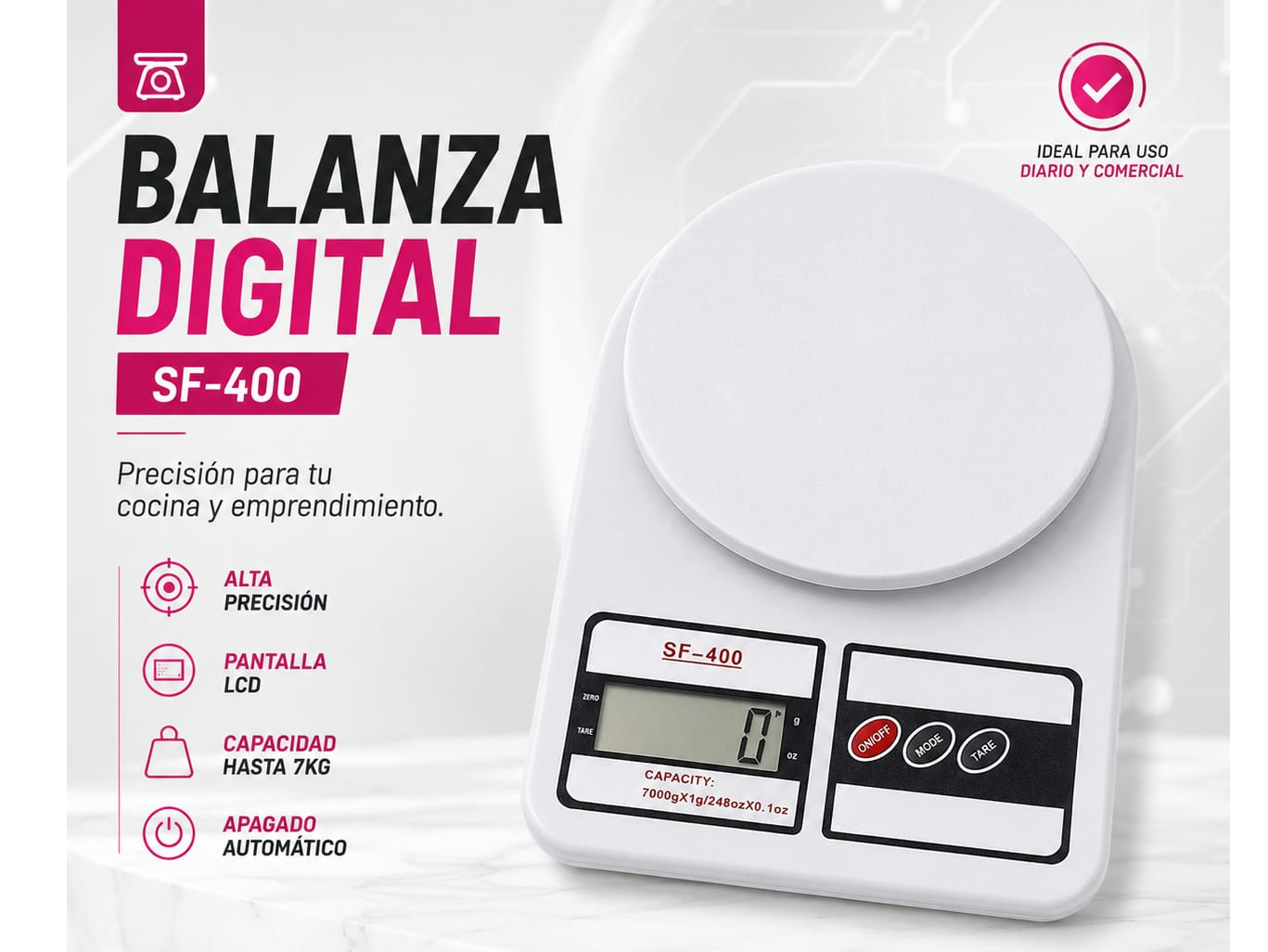 Balanza Digital SF - 400
