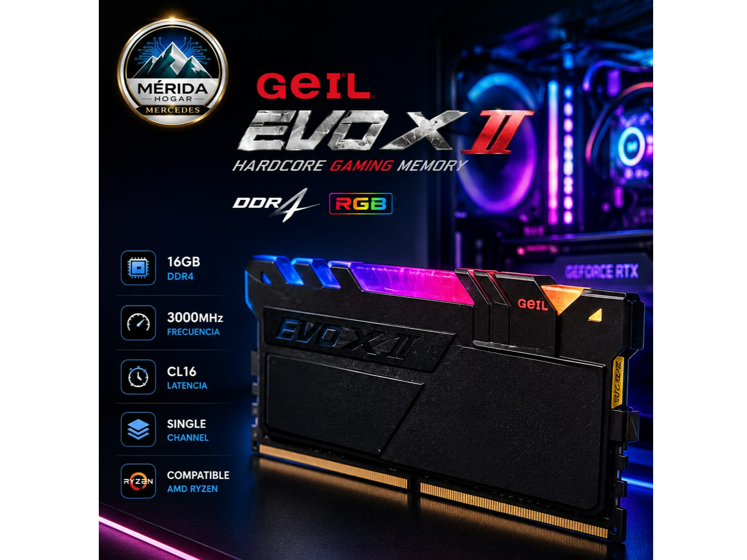 Memoria RAM GEIL EVO X II