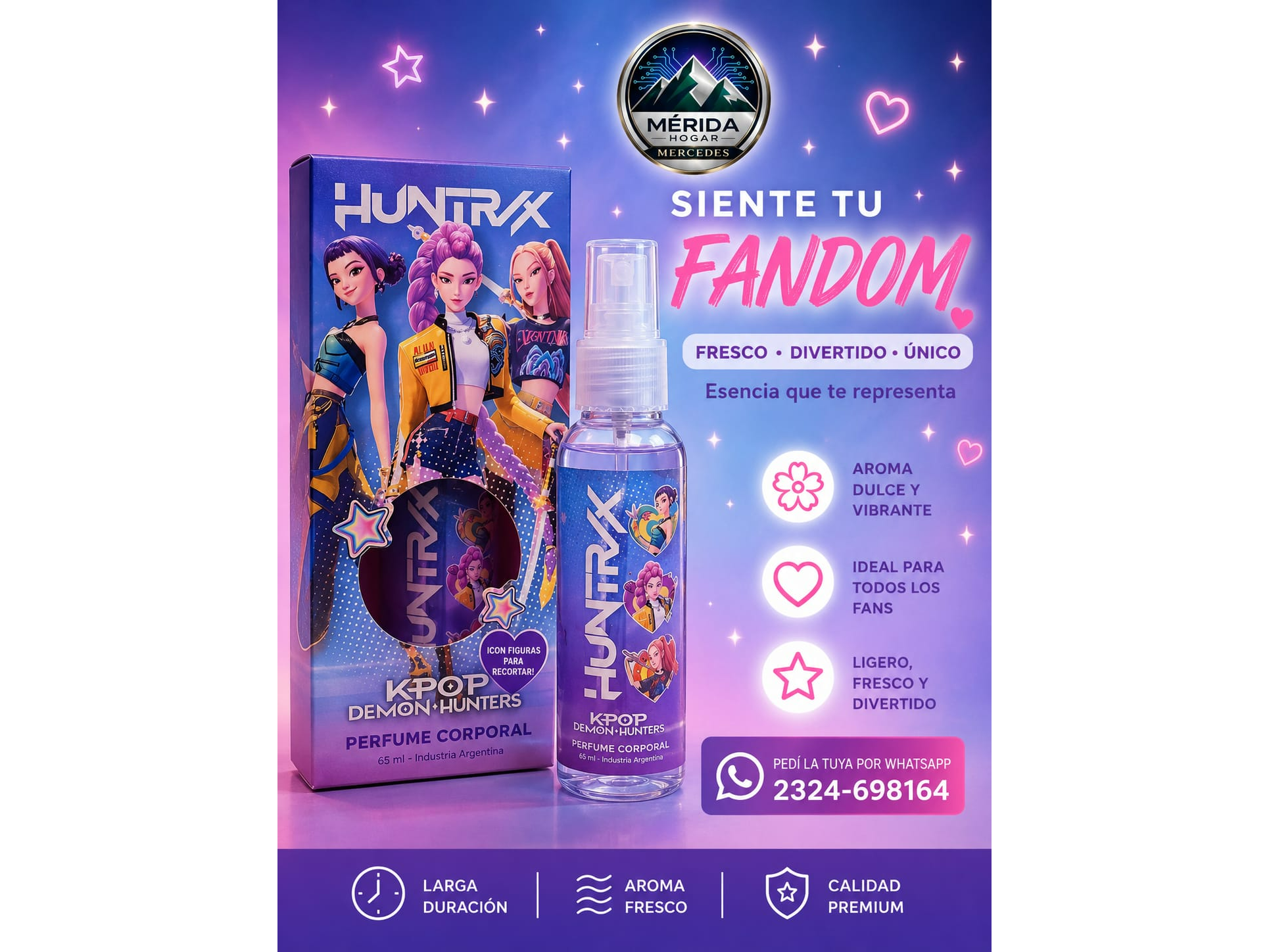 Body Splash K-Pop 65ml