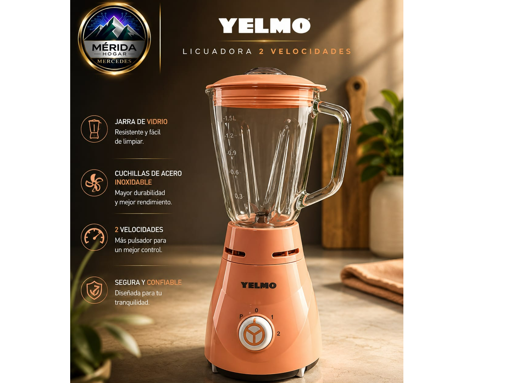 Licuadora Yelmo