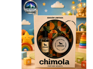 Cofre Chimola Perfume + Espejo de Merida Hogar Mercedes