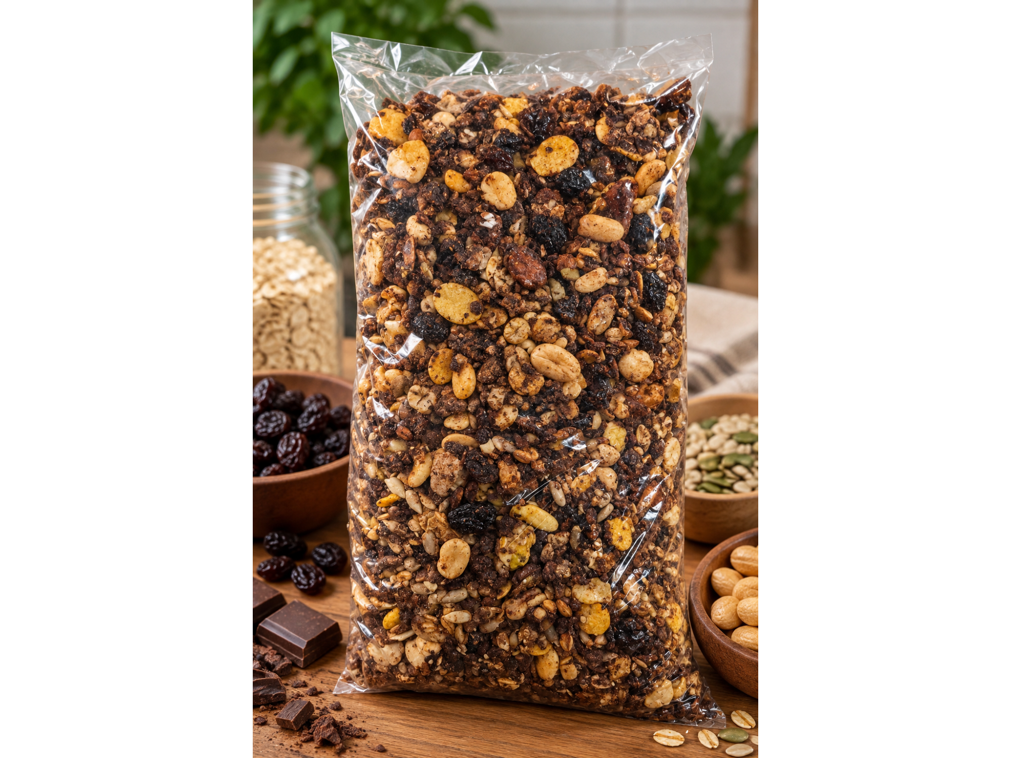 Granola Proteina con cacao