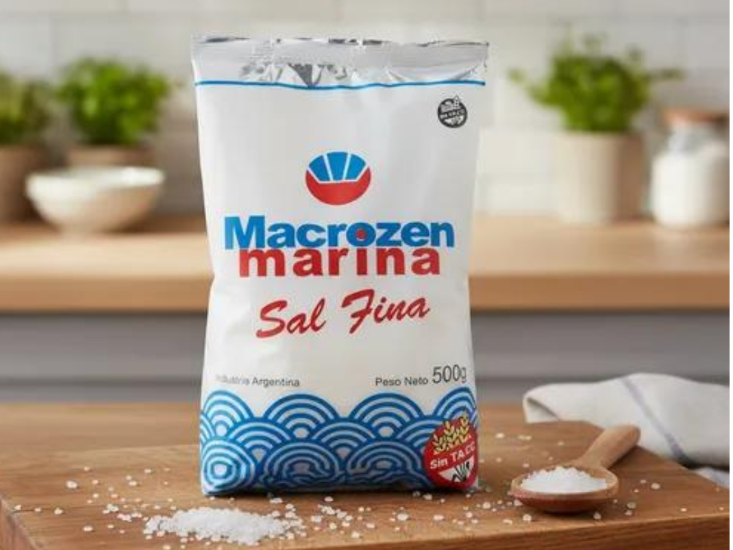 Sal Marina Macralosa sin gluten