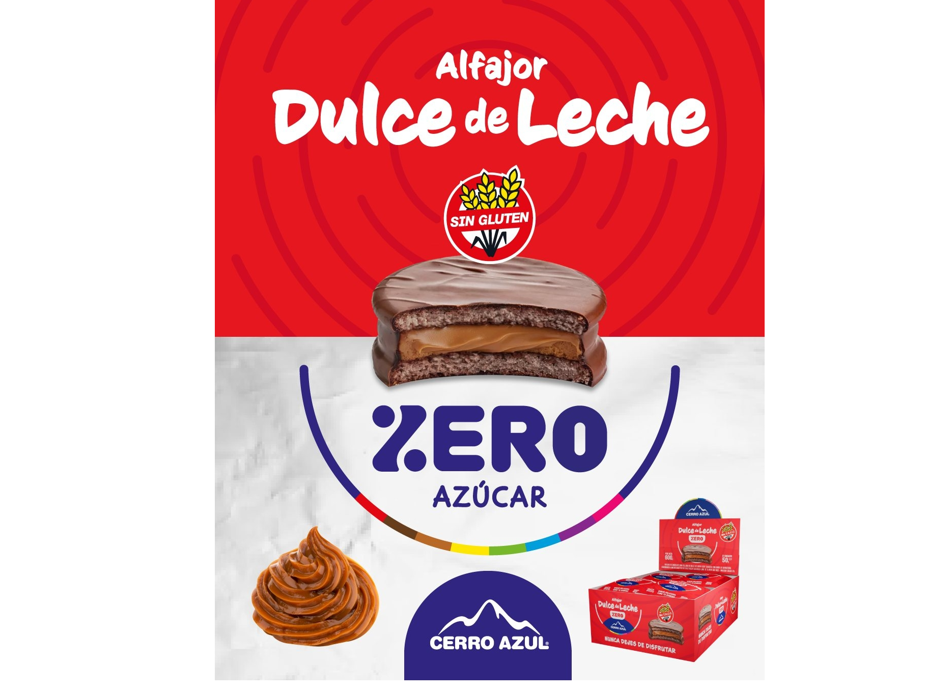 Alfajor Cerro Azul