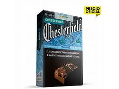 CIGARRILLOS CHESTERFIELD BLUE MOTION COMUN 20 U