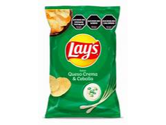 PAPAS LAYS CREMA Y CEBOLLA 77GR
