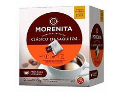 CAFE MORENITA SAQUITOS INSTANTANEOS 12U