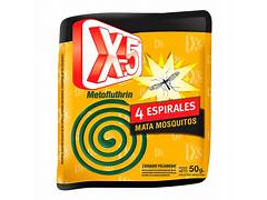 ESPIRALES X5 MATA MOSQUITOS 4U
