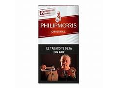 CIGARRILLOS PHILLIP MORRIS RED ORIGINAL 12U
