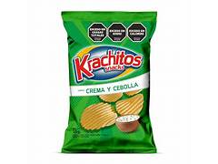 PAPAS FRITAS KRACHITOS SABOR CREMA Y CEBOLLA 55 G
