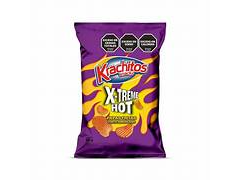 PAPAS FRITAS KRACHITOS SABOR XTREME HOT 55 G