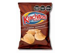 PAPAS FRITAS KRACHITOS SABOR JAMON SERRANO 55 G