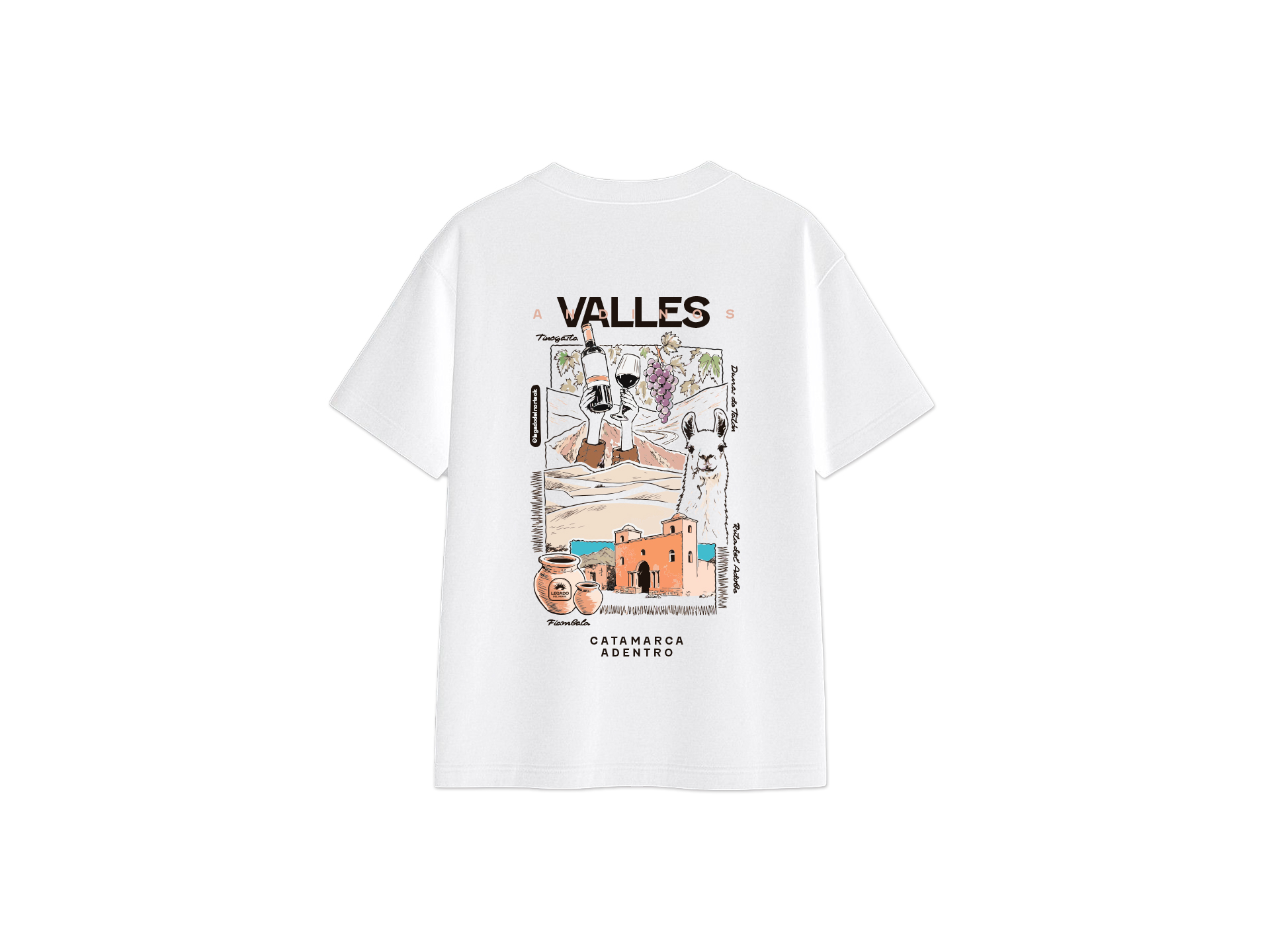 Remera Valles Andinos XL