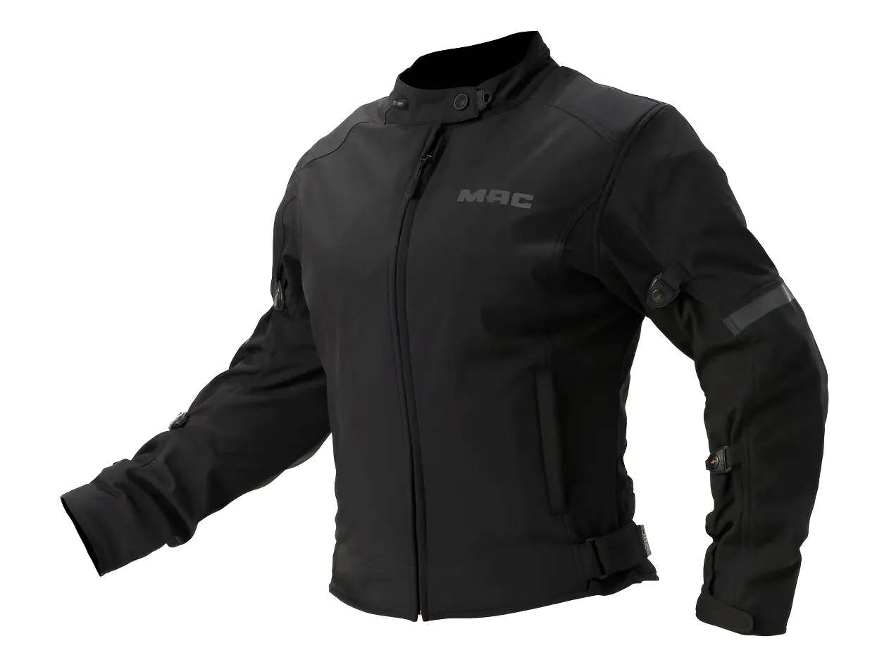 CAMPERA CARDINAL MUJER NEGRA / GRIS "M" (MAC)