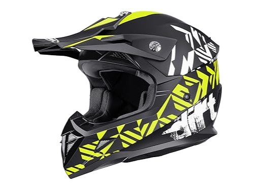 CASCO YEMA CROSS AMARILLO FLUO YM915