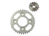KIT CORONA Y PIÑON NEW WAVE 110 (PASO 420) 14X37