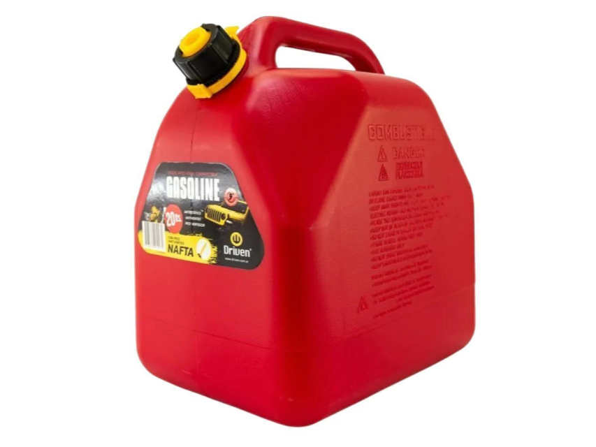 BIDON PARA COMBUSTIBLE DE 20 LITROS