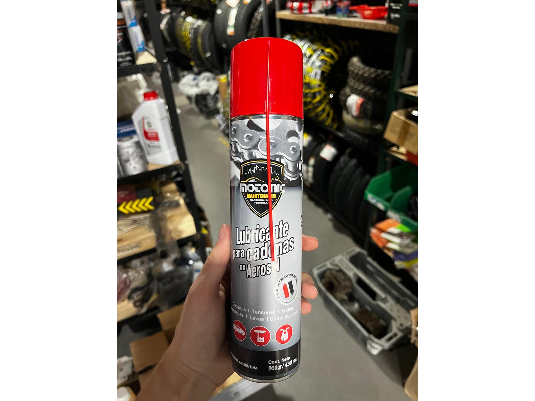 LUBRICANTE CADENA MOTOMIC