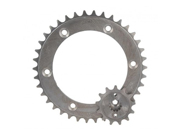 KIT CORONA Y PIÑON HONDA XR 250 TORNADO 38/13T CHOHO