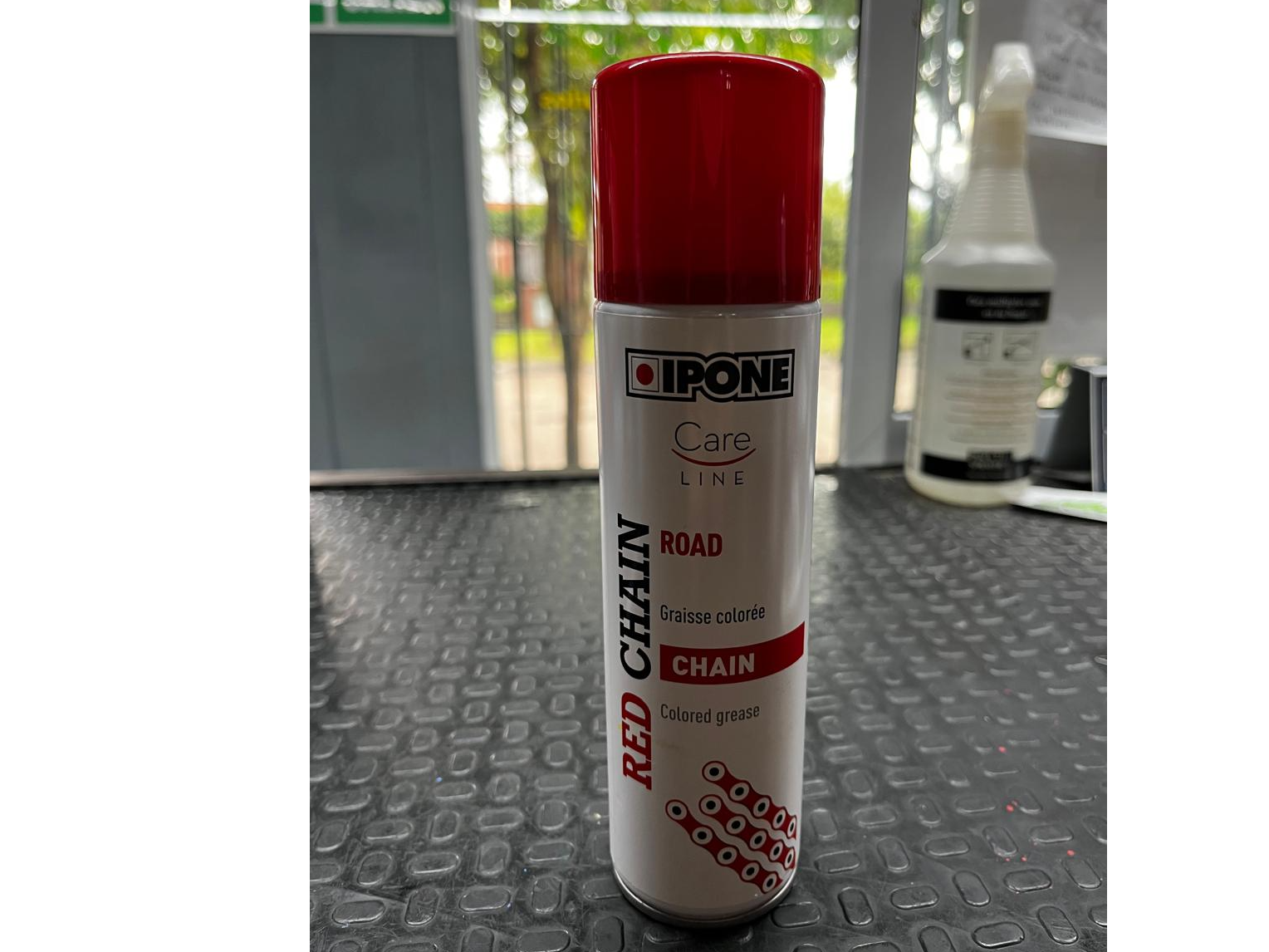LUBRICANTE CADENA (COLOR ROJO) IPONE