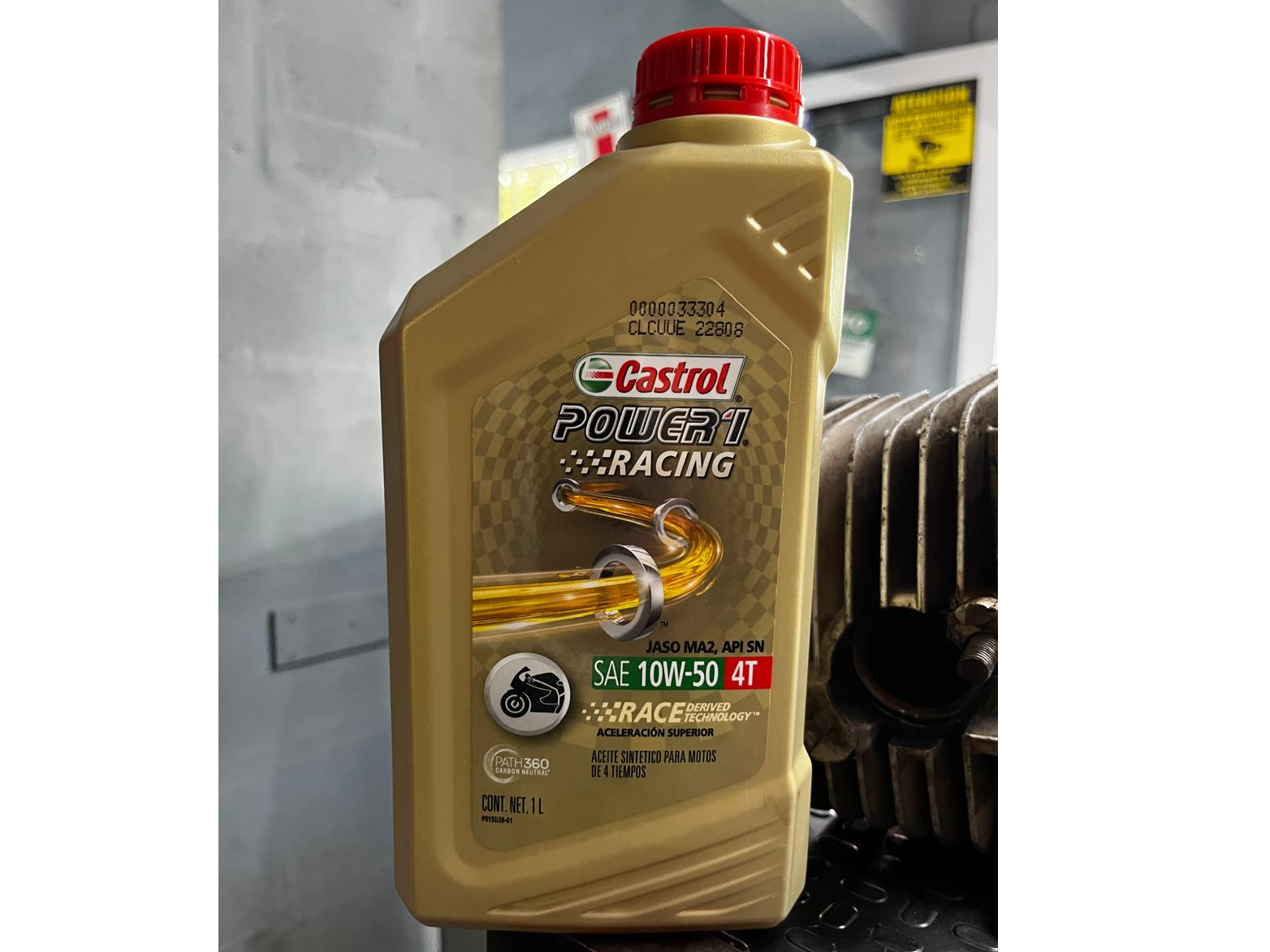 ACEITE CASTROL POWER 1 RACING 10W50