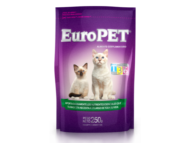 Alimento Complementario para Gatos Europet 250 gr.