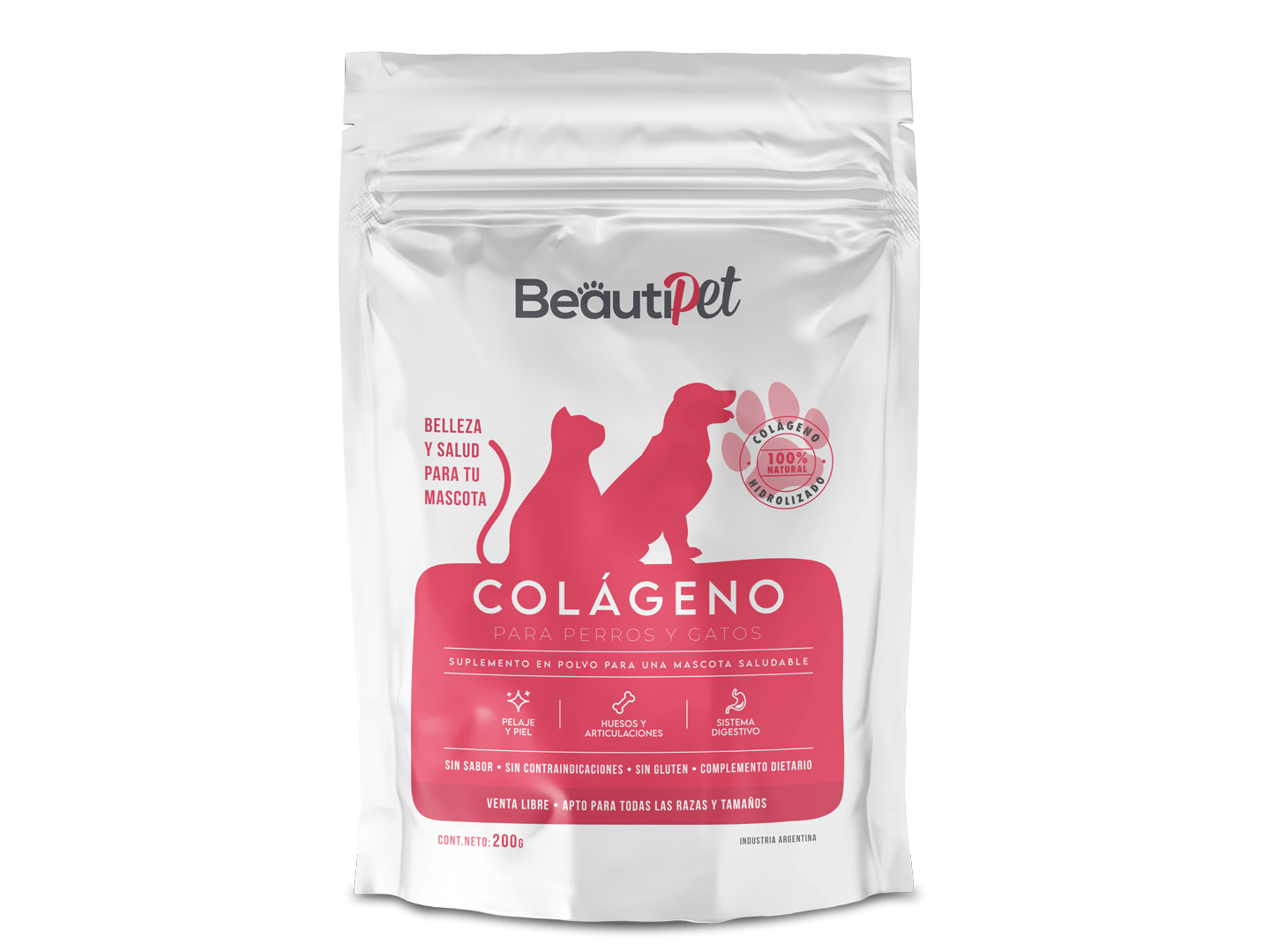 BeautiPet Colágeno Perro y Gatos 200 gr.