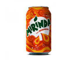 LATA MIRINDA 354 ML